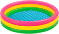 Intex Sunset Glow Pool, 3-Ring, W/ Infl. Floor 1.14mx25cm