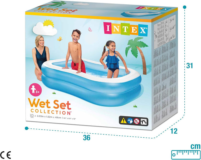Intex Swim Center Family Pool (2.03mx1.52mx48cm)