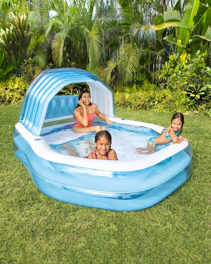 Intex Swim Center™ Sunshade Family Pool 2.29mx1.91mx1.35m