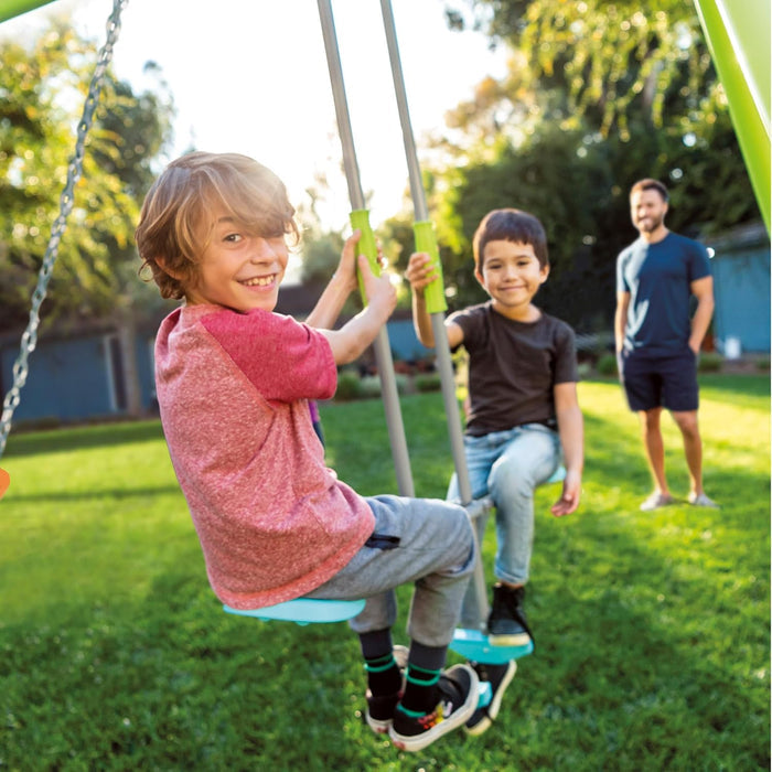 Intex Swing & Glide 3 Features Set (148D x 148W x 120H).