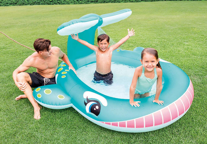 Intex Whale Spray Pool (79"X77"X36")