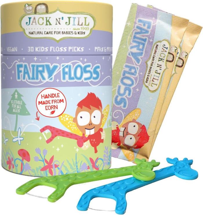 Jack N' Jill Fairy Floss Picks (30 Pcs)