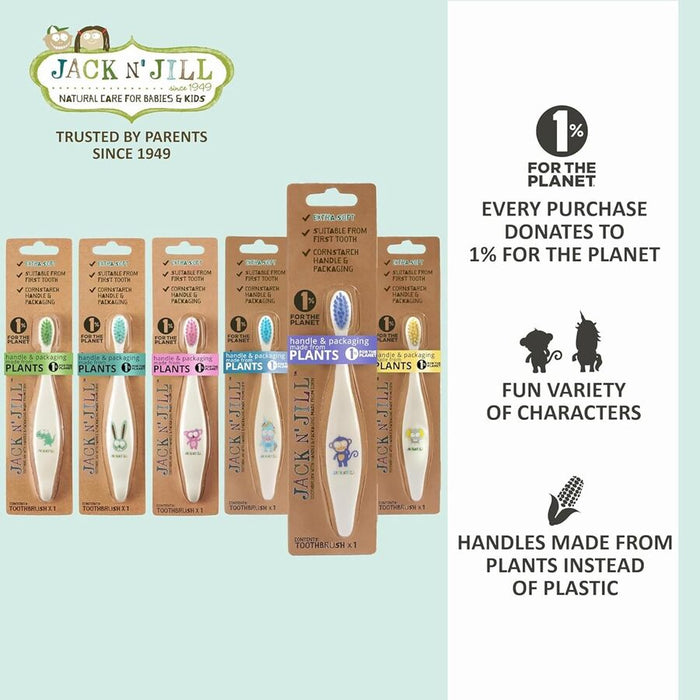 Jack N' Jill Kids Toothbrush (1 pc, Assorted)