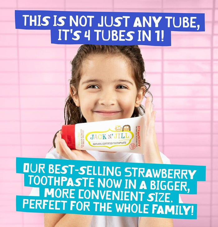 Jack N' Jill Mega Berry Natural Toothpaste (200g)