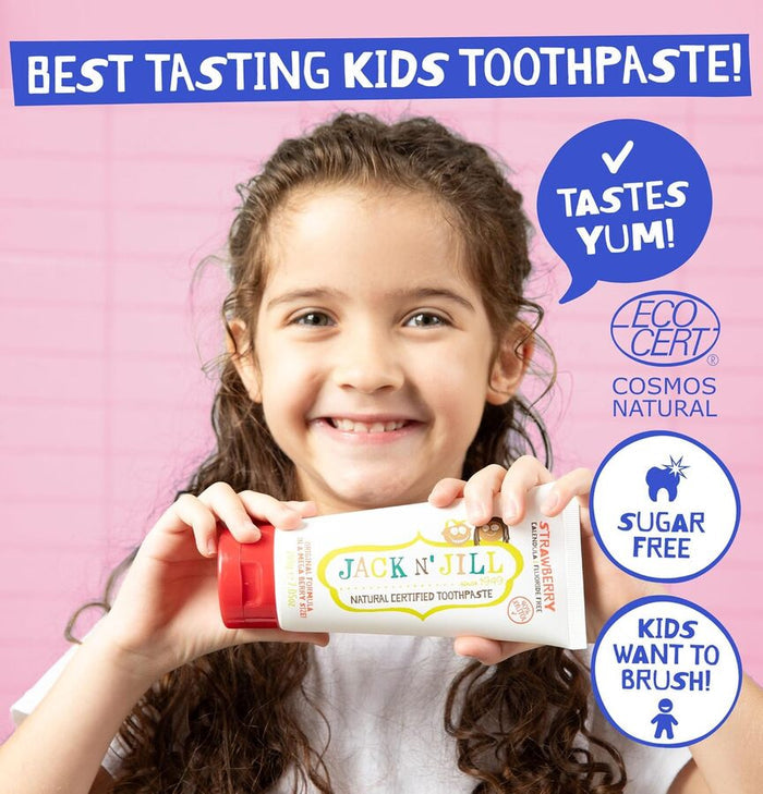 Jack N' Jill Mega Berry Natural Toothpaste (200g)