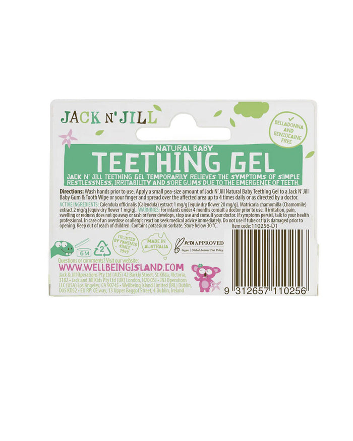 Jack N' Jill Natural Teething Gel (15g)