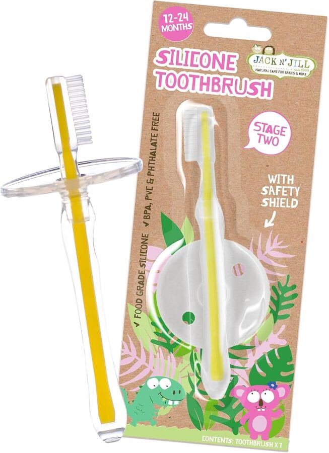 Jack N' Jill Silicone Finger Brush - Pack of 2