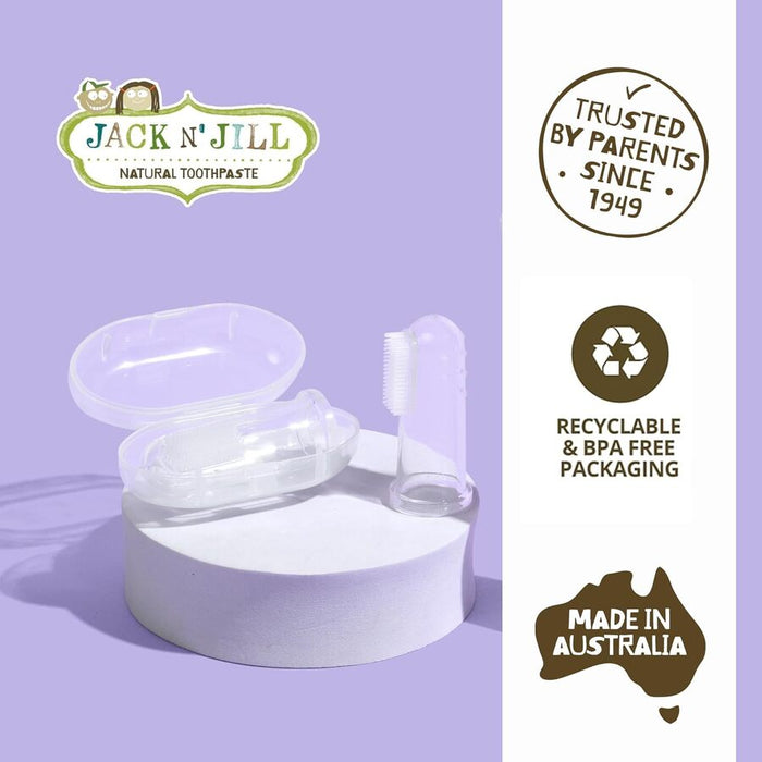 Jack N' Jill Silicone Finger Brush - Pack of 2