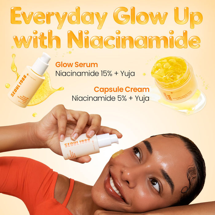K-Secret Seoul 1988 Niacinamide Capsule Cream Hydrating Face Moisturizer (50ml).