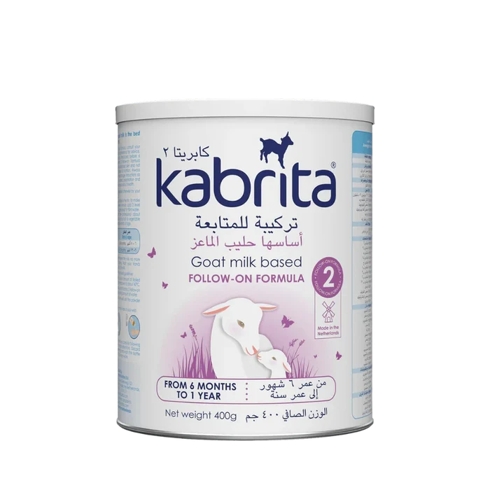 Kabrita Goat Milk Based, Follow-on Formula 2, 6 to 12months, 400grams