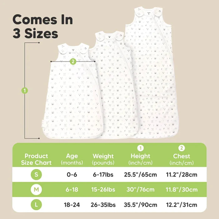2-Pack Soothe Sleep Sacks (Butterflies).