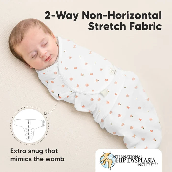 3-Pack Soothe Swaddle Wraps (Butterflies).