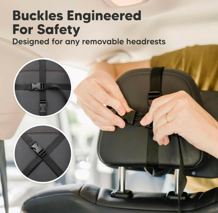 Large Shatterproof Baby Car Mirror - Safety Baby Car Seat Mirror.