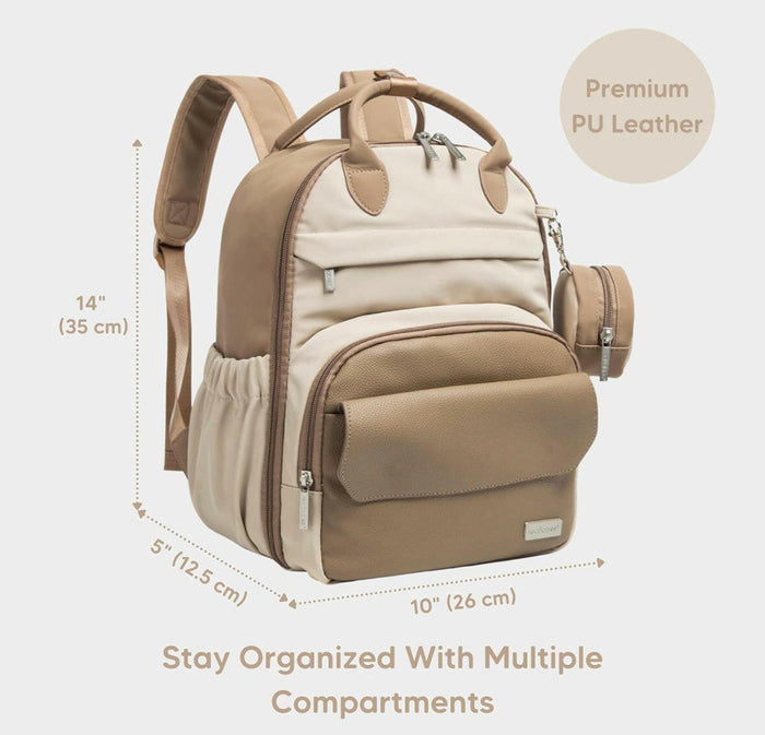 Diaper Bag Backpack - Multifunctional Travel Diaper Back.