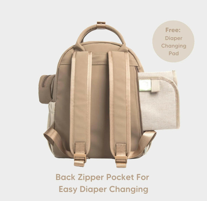 Diaper Bag Backpack - Multifunctional Travel Diaper Back.
