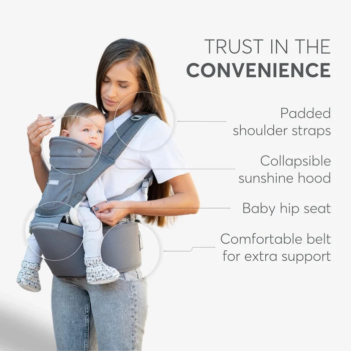 Kikkaboo Carrier 3 in 1 Chloe Mesh