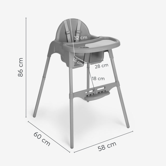 Kikkaboo Highchair 2 in 1 Jammy