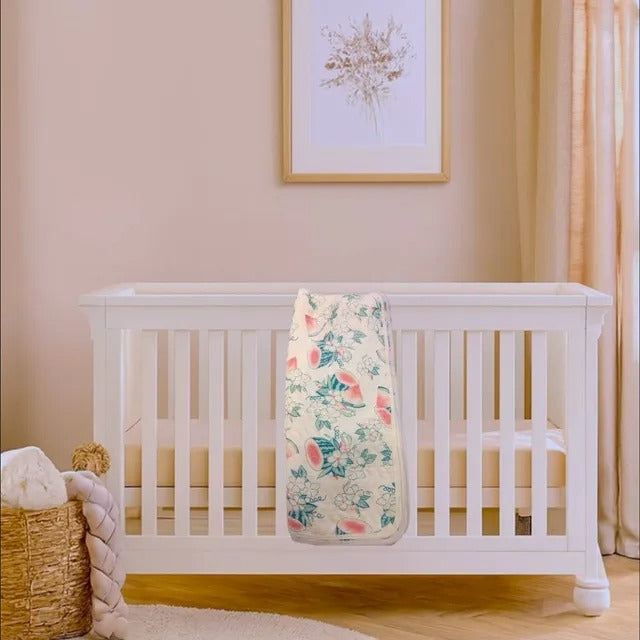 Kinder Valley Melon Print Premium Quilted Cotton Throw
