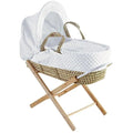 Kinder Valley Soft Bubble Moses Basket with Folding Stand