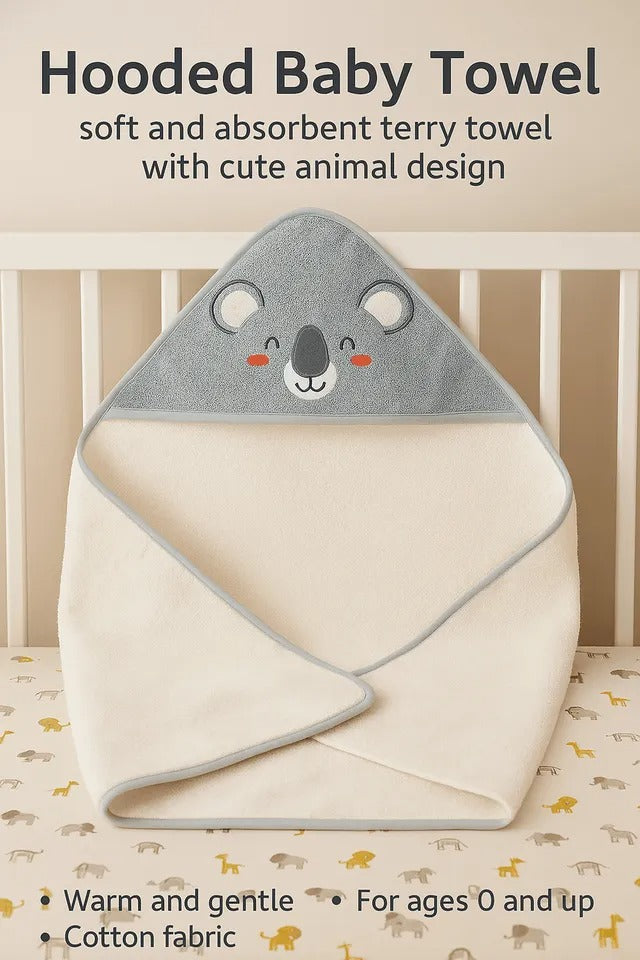 Kinder Valley Teddy Hooded Towel
