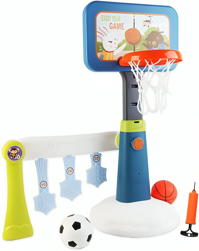 Kingsport Basketball 2-In-1 Set