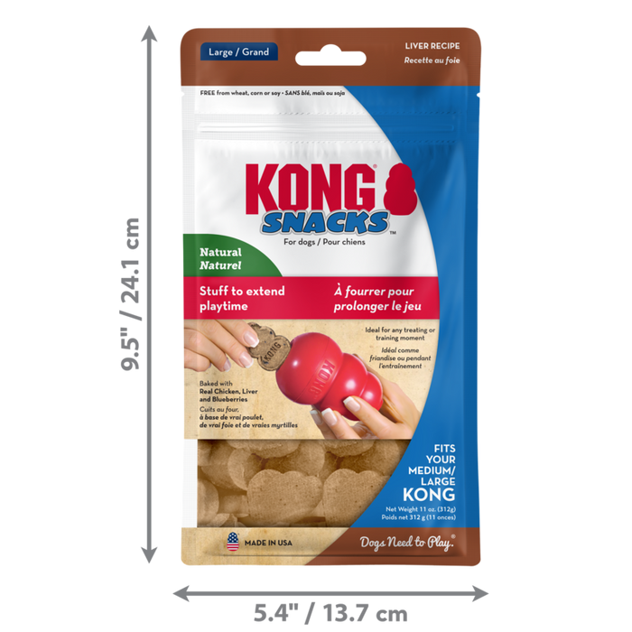 KONG Snacks® Liver Large Dog Treat