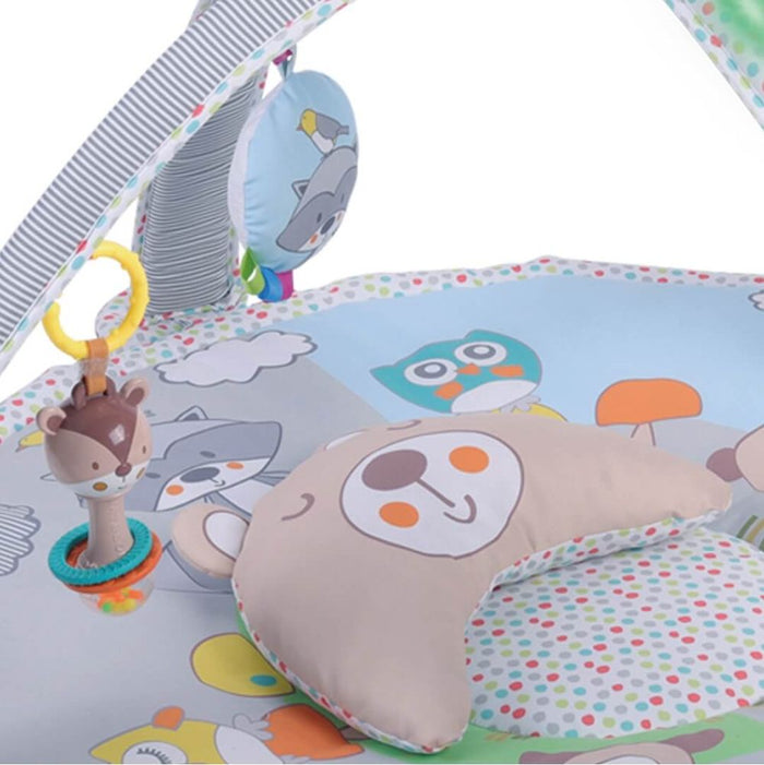 Konig Kid Baby Play Gym Mat with Music and Light (Animals)