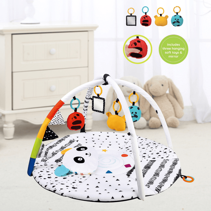 Konig Kids Baby Activity Play Gym Mat (Panda)