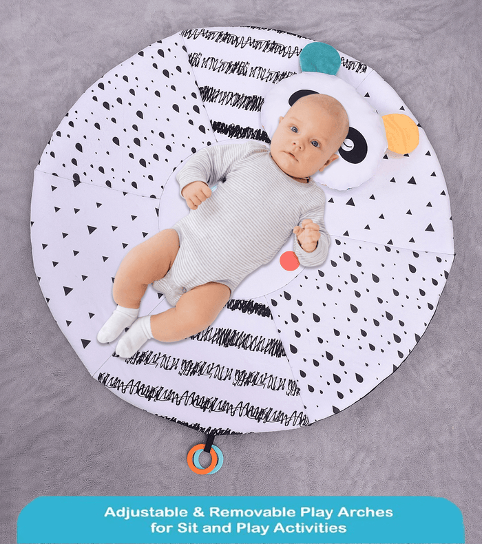 Konig Kids Baby Activity Play Gym Mat (Panda)