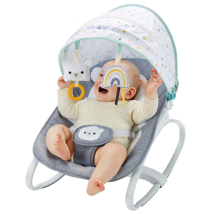Konig Kids Baby Bouncer Seat (White)