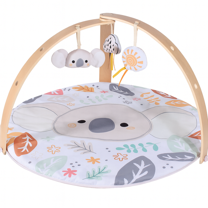 Konig Kids Baby Wooden Play Gym Mat (Koala)