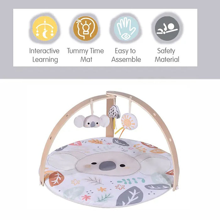 Konig Kids Baby Wooden Play Gym Mat (Koala)