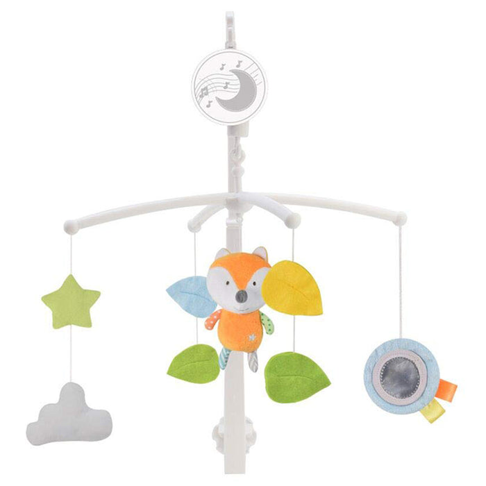 Konig Kids Fox Musical Cot Mobile w/ Plush Hanging Toys