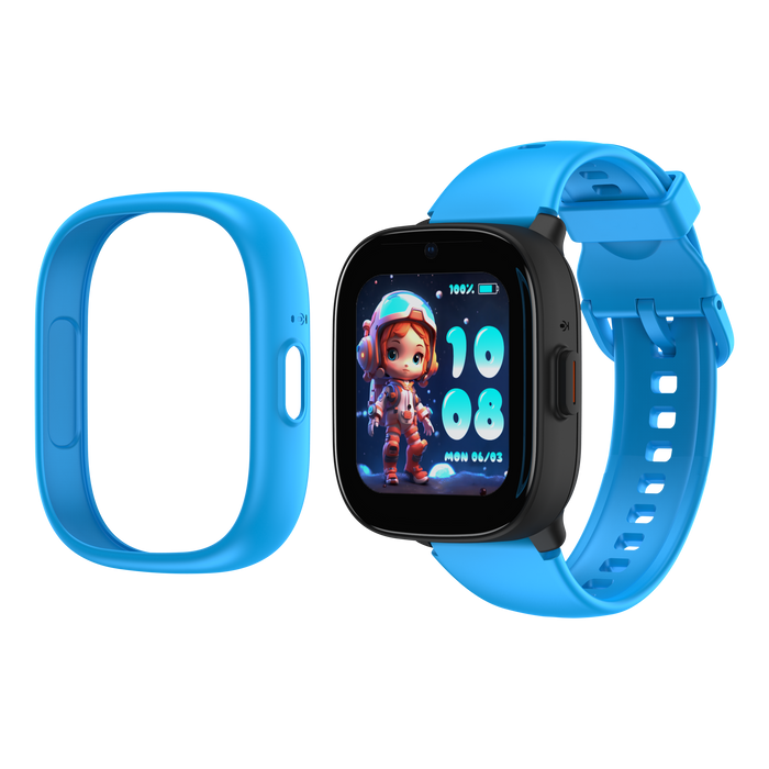 Lagenio 4G Smart Watch 770 + Extra Black Straps Set