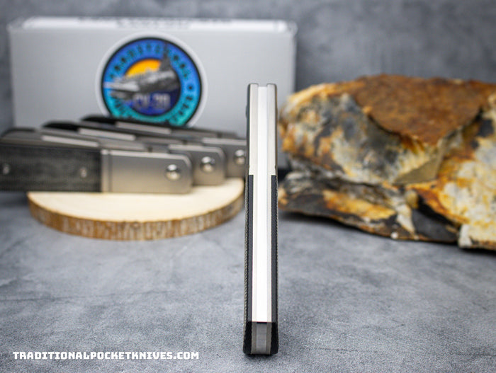 Lake Champlain Barlow: Sheepsfoot - Black Micarta