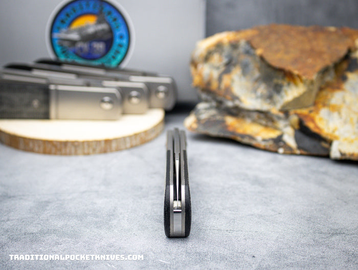 Lake Champlain Barlow: Sheepsfoot - Black Micarta