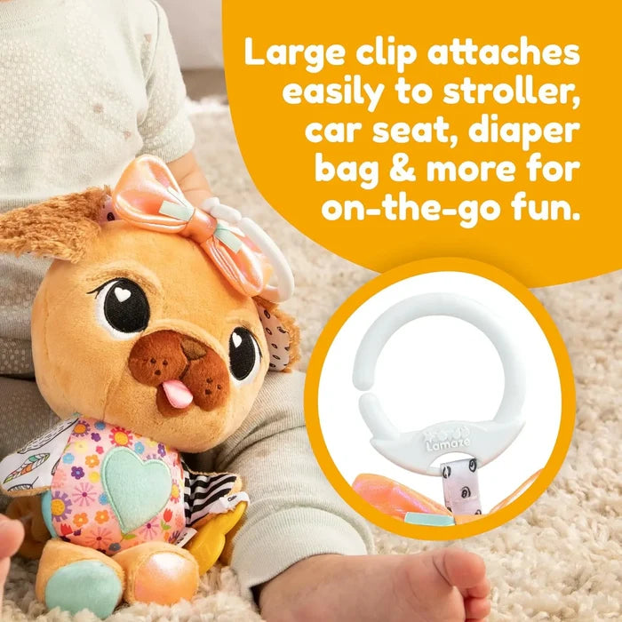 Lamaze Lovey The Pug Clip & Go