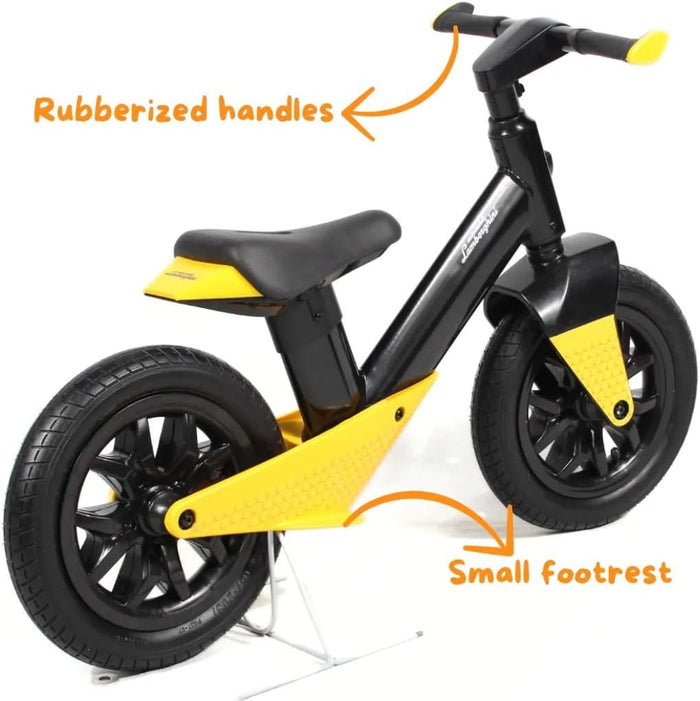 Lamborghini Balance Bike for Kids – Yellow
