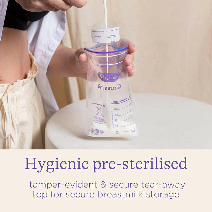 Lansinoh Breastmilk Storage Bags, 25 Bags.