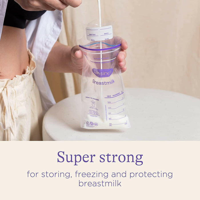 Lansinoh Breastmilk Storage Bags, 50 Bags.