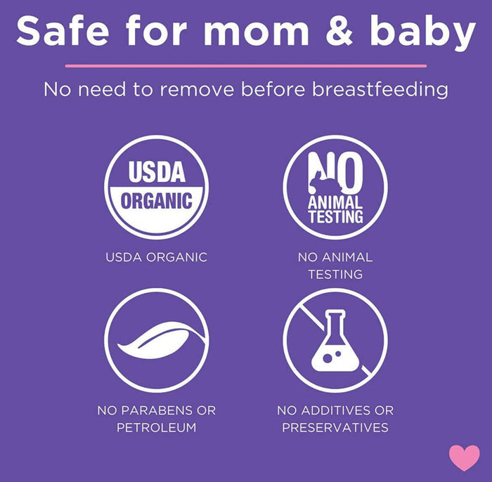 Lansinoh Organic Nipple Cream for Breastfeeding 56g.