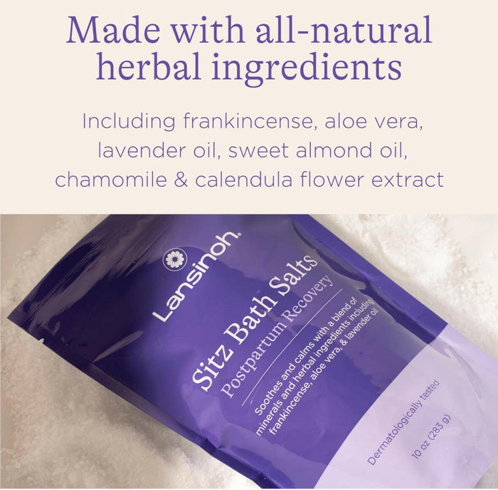 Lansinoh Sitz Bath Salts Postpartum, 283g