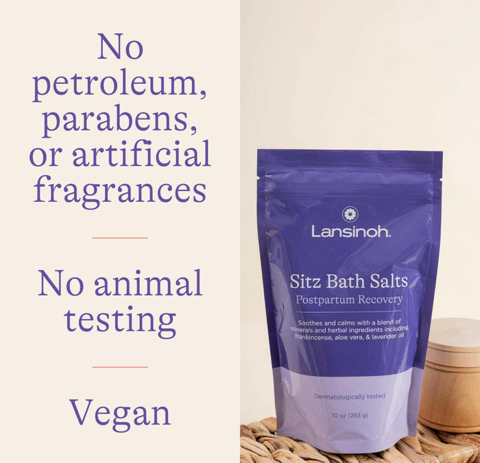 Lansinoh Sitz Bath Salts Postpartum, 283g