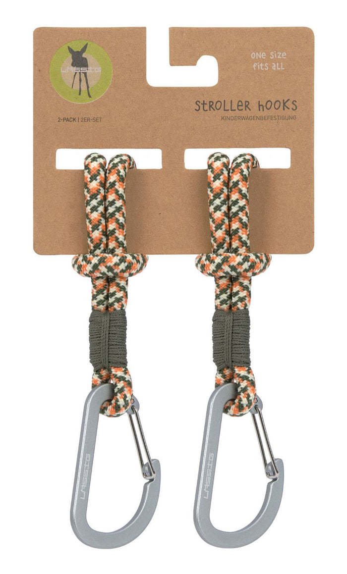 Lässig Cas Mix Stroller Hooks Cord - Pack of 2