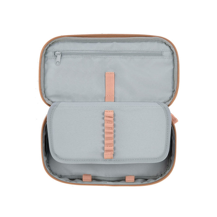 Lässig School Spacy Pencil Case Bold (Leaves Caramel)