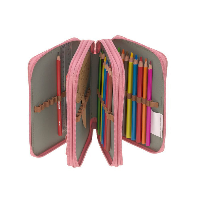 Lassig School Triple Pencil Case Unique