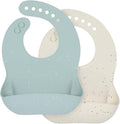 Lässig Silicone Bib - Pack of 2