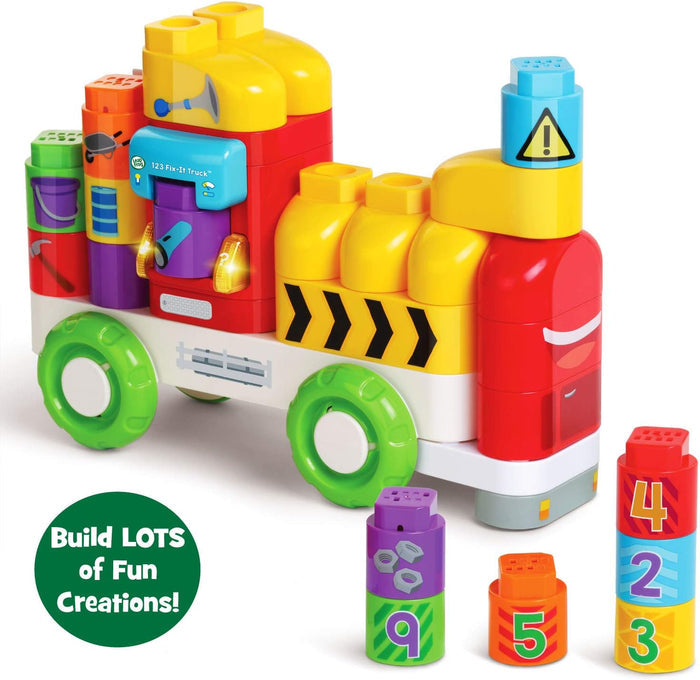 LeapFrog Block Play Vehicle Fix It Truck