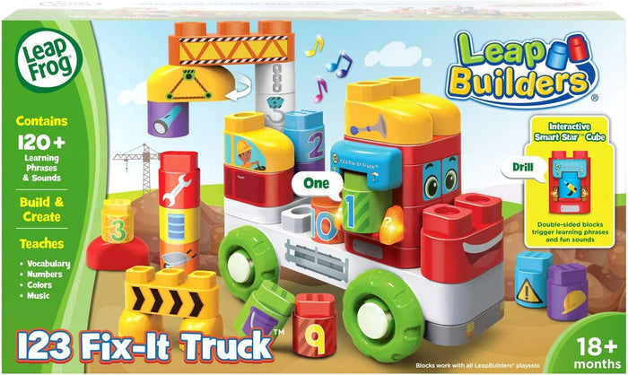LeapFrog Block Play Vehicle Fix It Truck