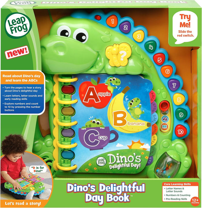 LeapFrog Dino's Delightful Day Alphabet Book